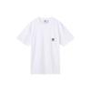 Originals Trefoil Solid Pocket Logo Short Sleeve T-Shirt Men Tops White DX4208
