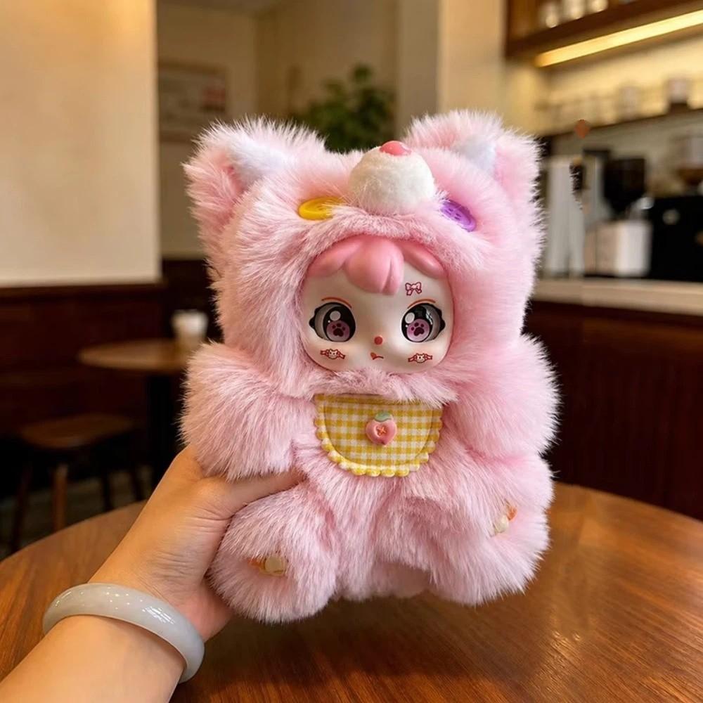 Hangings Decoration Vinyl Face Plush Toys Stuffed Animal Plush Forest Doll Bag Charm