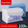 100 Thickened Disposable Massage Bed Sheets, Waterproof & Oilproof, Non-Woven, Breathable with Face Hole