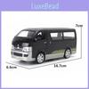 Model Car Alloy Toyota Hiace Delivery Van With Sound Light For Kids Collectors