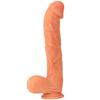Women's Oversized Dildo Silicone Sucker Manual Double Layer Oversized 35cm Super Soft Adult Products