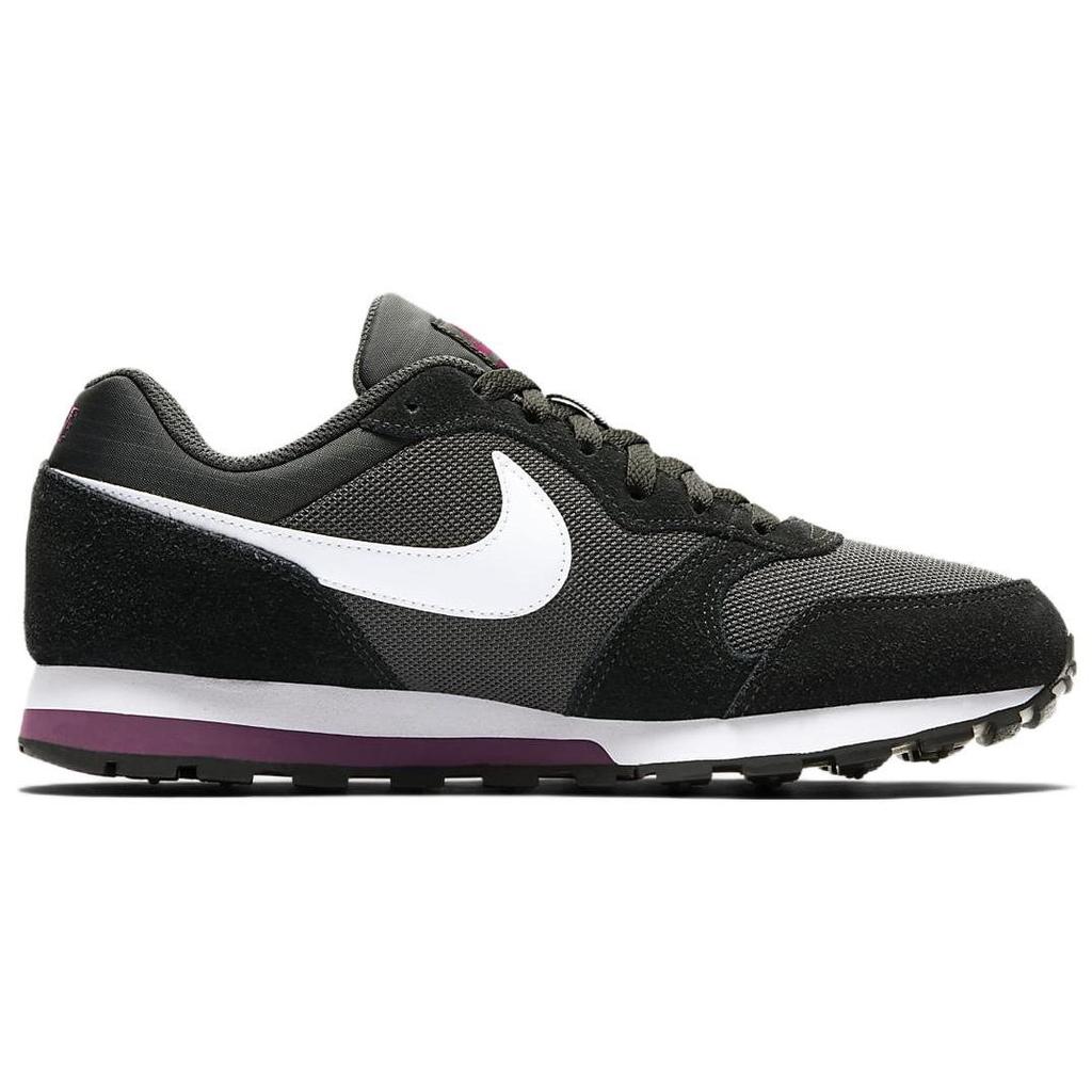 Nike Женские кроссовки MD Runner 2 Anthracite Bordeaux Black White 749869-012