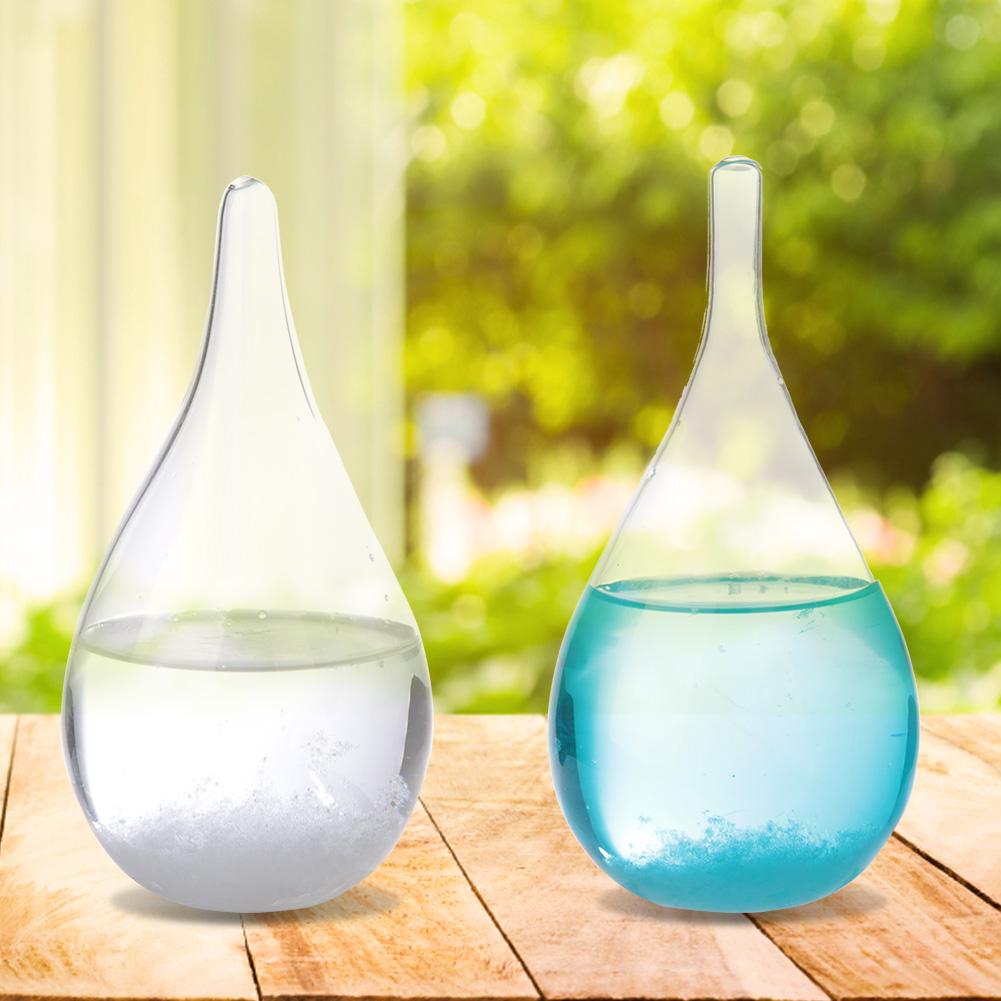 Water Droplets Windstorm Glass Weather Forecast Bottle Crystal Chemistry Decor