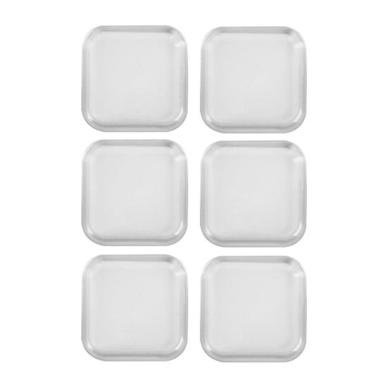 6 шт. прозрачный дверной стопор настенный протектор самоклеящийся силиконовый дверной поручень настенный защитник