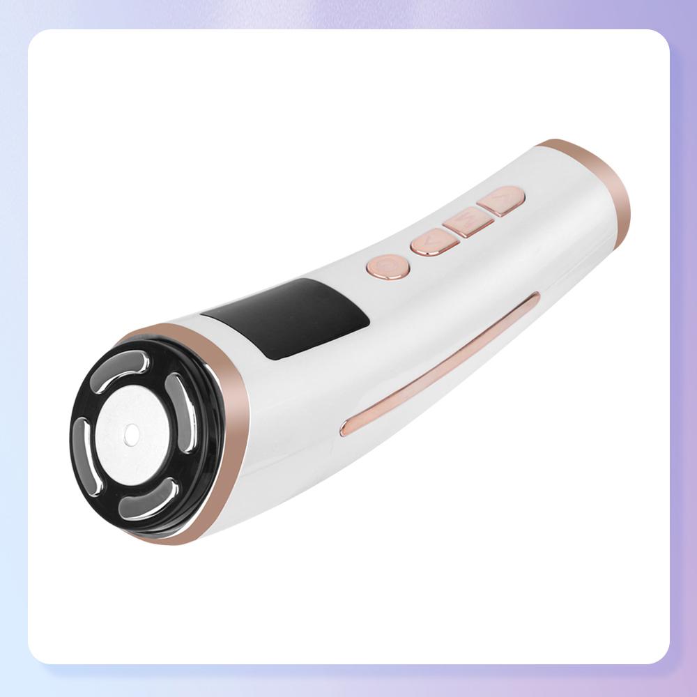 4-In-1 Face Massager Facial Lifting Device HiFu Ultrasound RF EMS Vibration Facial Beauty Device Face Neck Lifting Tightening Anti Wrinkle Skin Care