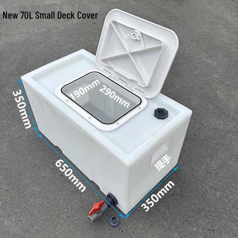 Vehicle-Mounted Food-Grade Water Tank for Live Fish Transport