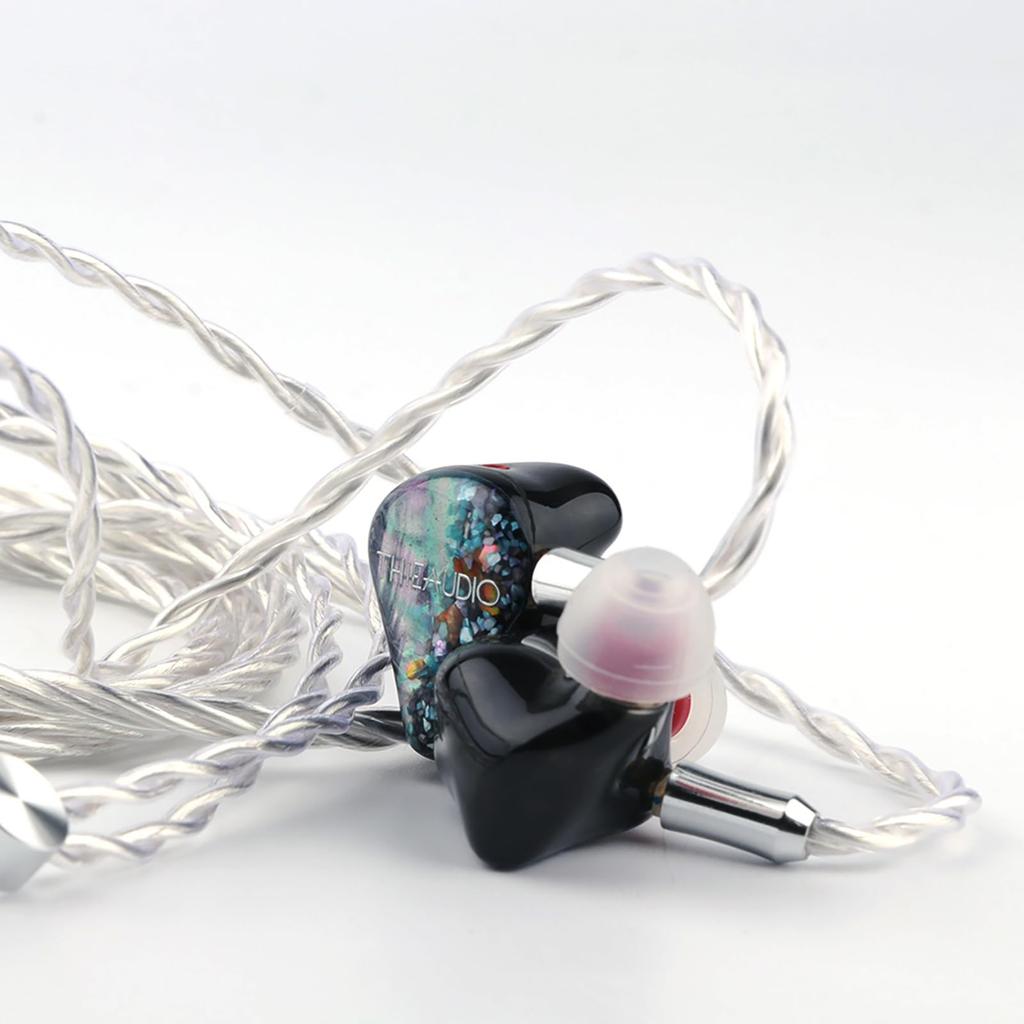 Linsoul THIEAUDIO EST Litz 5N OCC Кристальный Кабель для Наушников Мягкое Окисление для (Статическое электричество) 100-жильный посеребренный (Одиночный медный) Кабель,