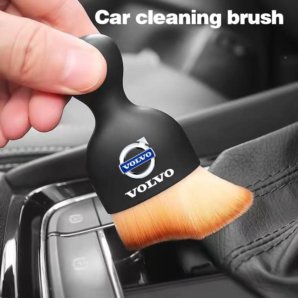 Car Cleaning Tool Car Air Conditioner Outlet Cleaning Soft Brush For Volvo Xc60 Xc90 V40 V60 S60 V50 V90 S80 C40 XC40 V70 XC70