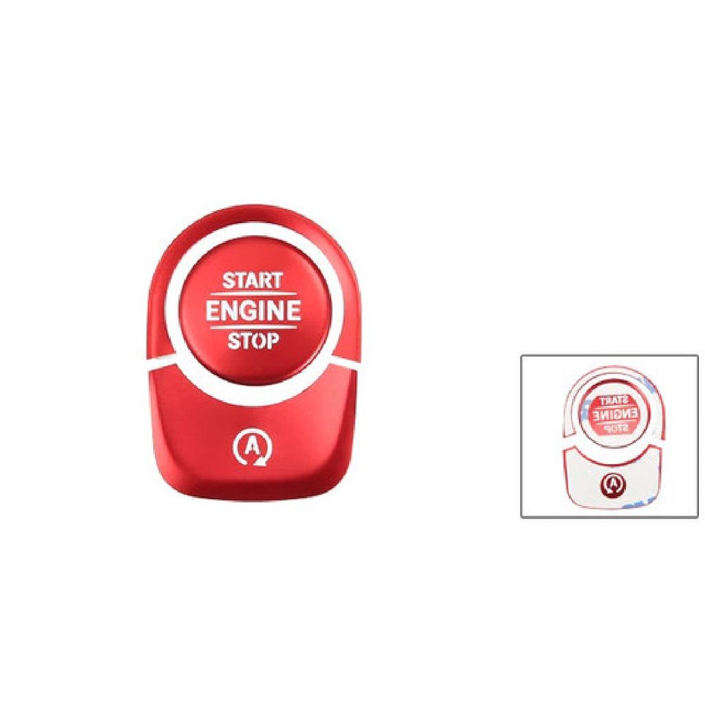 RED Engine Start Stop On/Off Button Cover Fits Mercedes W177 C118 X247 H247