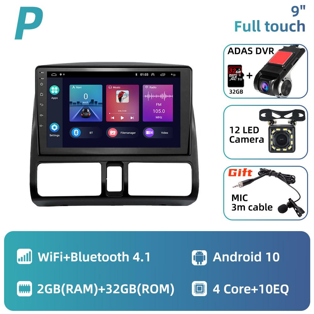 For Honda CRV CR-V 2001-2006 Car Radio Multimedia Player Navigation WIFI FM BT GPS Autoradio Head Unit 2 Din Android Car Stereo