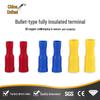 Zhonglian Cold Press Blue PVC Bullet-Type Pre-insulated Crimp Female TerminalSocket