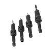4pcs 4 Piece Set Countersink Drill Bit Set Cemented Carbide Pilot Drill Bit  For Self Tapping Screws