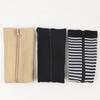 Retro Stripe Pressure Socks Soft Elastic Compress Zipper Socks Sweat-Absorbing Breathable Cycling Sports Socks Outdoor Exercise