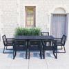 Day and Night - Day and Night Garden Dining Set 9 Pieces Black PVC Rattan