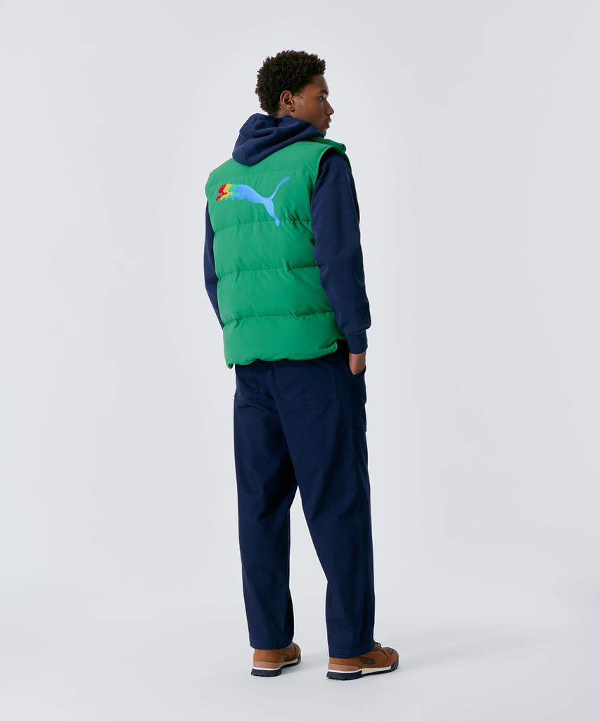 Noah (U) Puma X Noah Primaloft Puffer Vest Archive Green