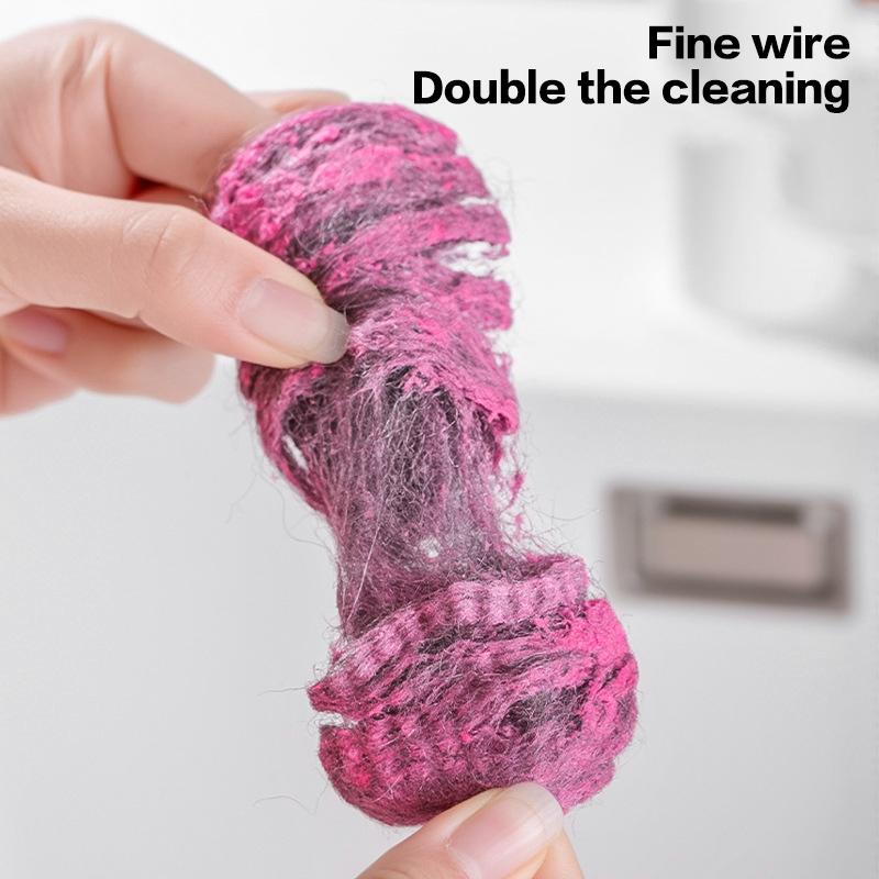 Мыльные диски из стальной ваты 10 шт., чистящие салфетки, бытовые чистящие губки, предварительно намыленные салфетки для чистки посуды, кастрюль, сковородок и духовок