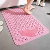 Bathroom Anti Mat PVC Shower Anti Fall Foot Mat Thickened Dolphin Massage Bathroom Shower Room Floor Mat Bath Rug Shower Mat