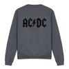 AC/DC Унисекс взрослый ношеный свитшот с логотипом
