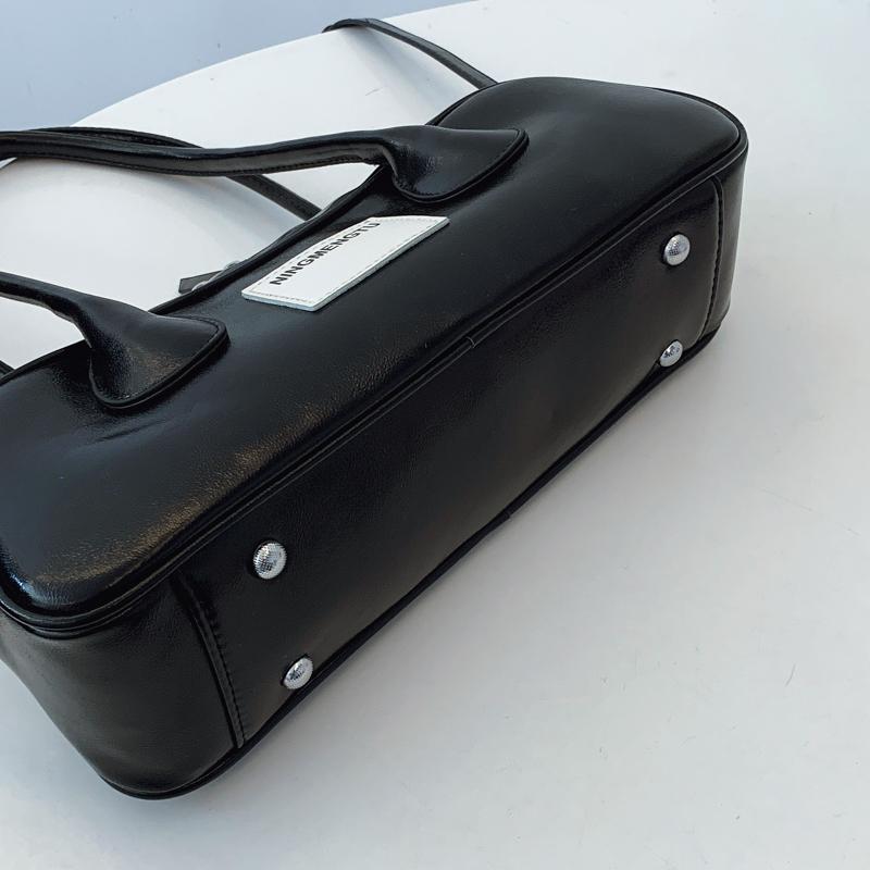 Неоново-зеленая кожаная сумка через плечо для женщин - Модная сумка-багет с отстегивающимся ремешком, Модный ретро-кошелек