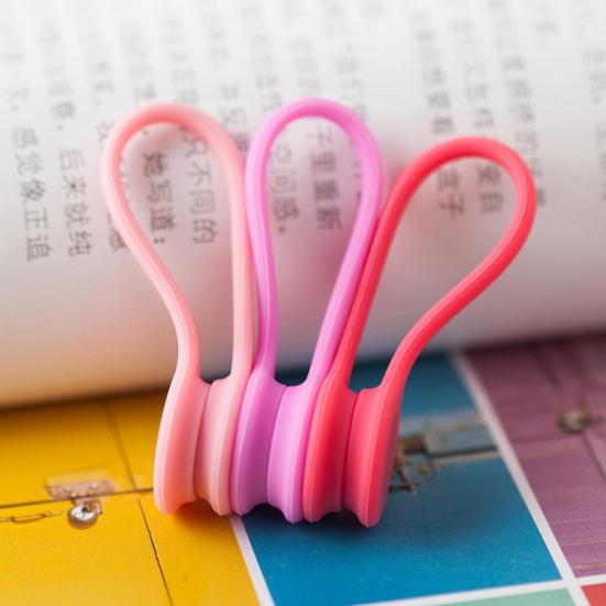 Силиконовый магнитный шнур для наушников, бобина, держатель для намотки кабеля, зажим, органайзер для проводов