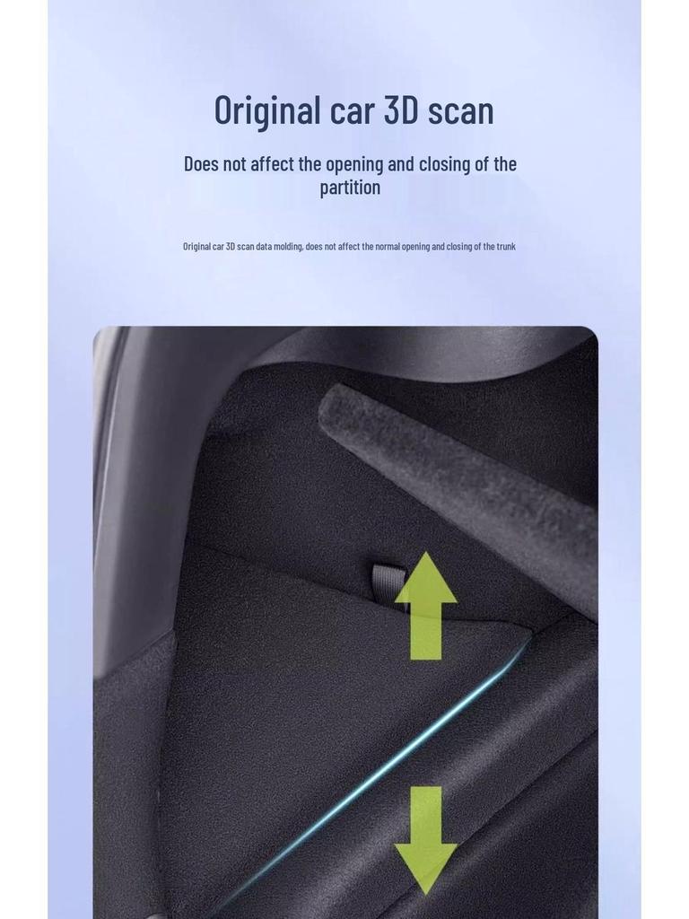 Tesla Model Y/3 Боковой карман багажника - Аксессуар для модификации интерьера