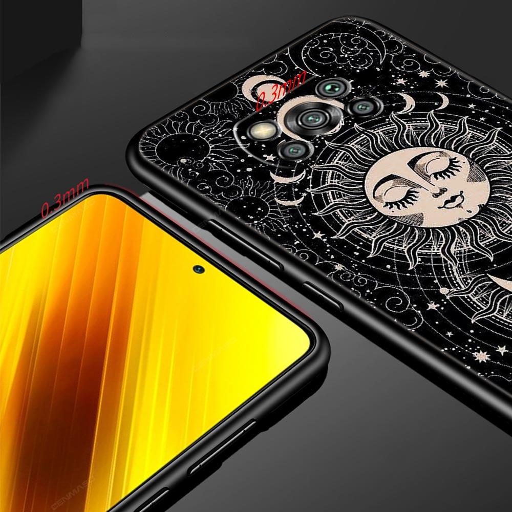 Чехол для телефона 'Солнце Луна Ангельские Глаза' для Xiaomi Mi Poco X3 NFC M3 F4 F3 M4 X4 Pro 5G Note 10 12 Lite 11 11T 10T 13 12T Pro 9T