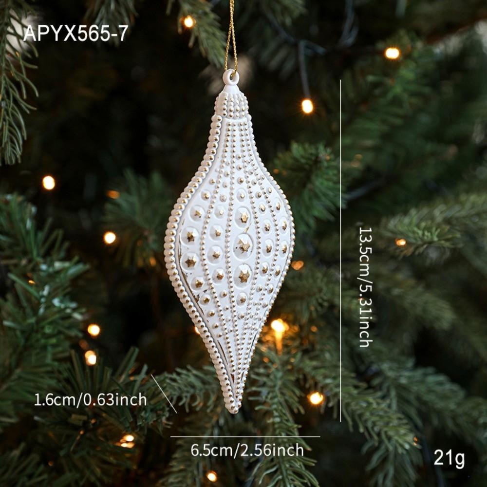 Украшение на елку Пластиковое Белое Рождественское украшение Лось Снежинка Украшение на Рождественскую елку Ключ Рождественские шары Рождественская вечеринка