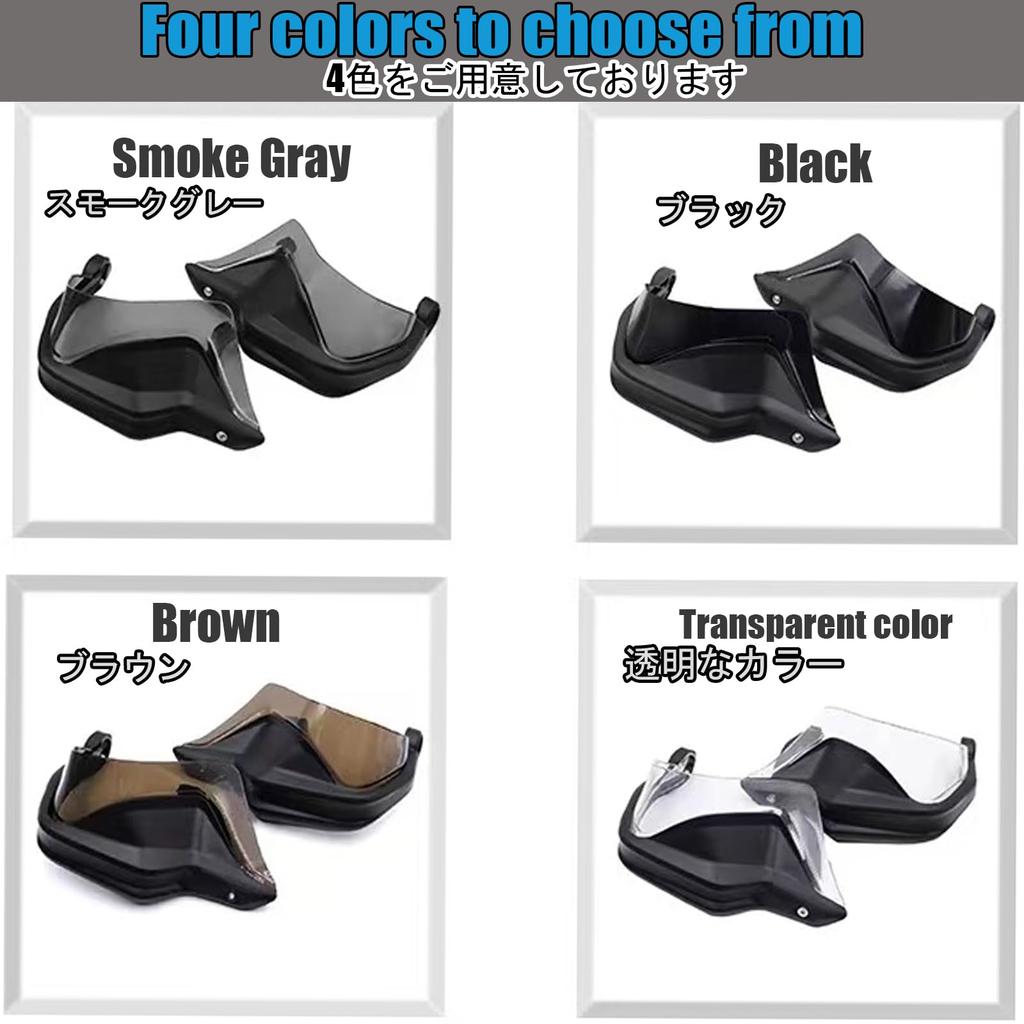 MAORANG For PCX160 PCX150 2024 2025 Motorcycle Hand Guard, Handguard, Windproof, 160 Pcx150 2017-2025+ Motorcycle Accessories (Transparent Color)