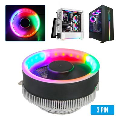4 Вт RGB LED кулер для охлаждения процессора 12 В Тепловые трубки Радиатор Для Intel 775/1366/1156 AMD AM2+/AM3/AM3+