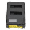 Camera Battery Charger Dual USB Chager with LCD Display for AHDBT‑501 Camera Battery