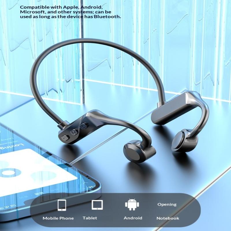Новая универсальная костная проводимость гарнитура беспроводные Bluetooth наушники шейный ободок игровые наушники