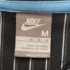 Nike Border Pattern Short Sleeve Polo Shirt M Gray Fawn Men's Used