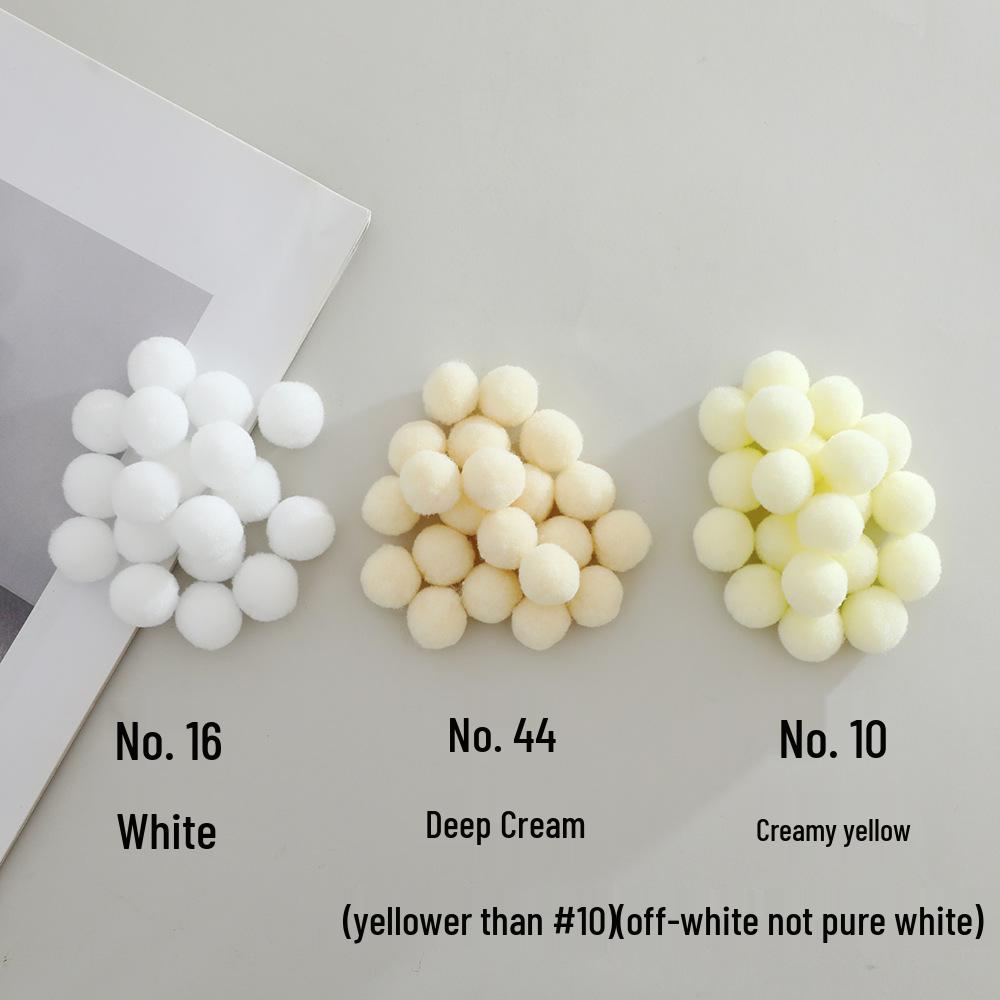 Colorful High Elastic Pom-Pom Embellishments - Free Same Day Shipping, In Stock, DIY Accessories, Large Plush Balls