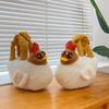 Большая вместительная мягкая кукла кросс-сумка-тоут ручная сумка женская сумки для хранения набивных животных для женщины сумка-кошелек в форме уродливой курицы