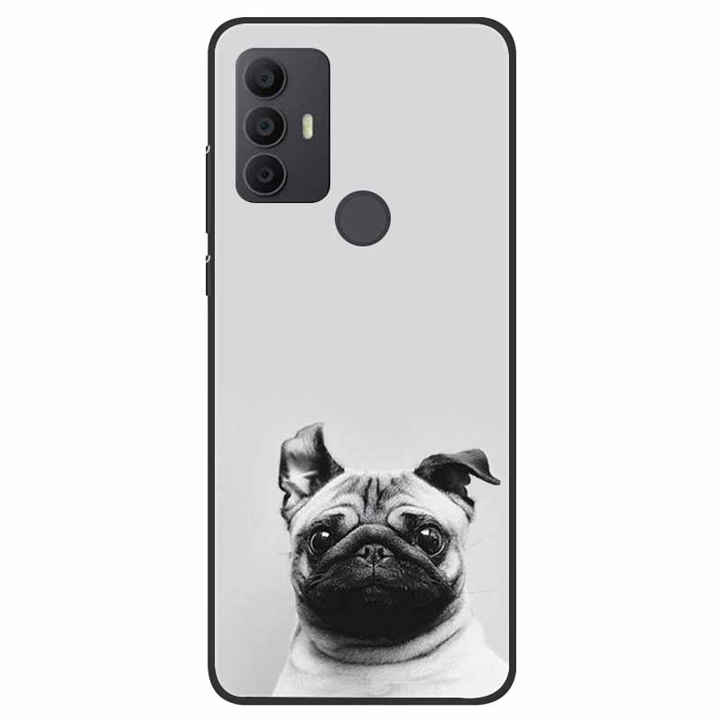 Для чехла TCL 30 SE 305 306 Мягкий силикон Крутой мультяшный coque Для TCL 306 305 Задняя крышка Para TCL 30SE Чехлы Модный ТПУ Fundas
