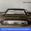 Защита переднего бампера и обвес для Toyota Highlander (Модели 2018-2024 гг.)