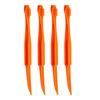 4Pcs Handheld Orange Peeler Tools Hassle-free Citrus Peel Cutter Easy Fruit Slicer Lemon Peel Remover Kitchen Gadgets