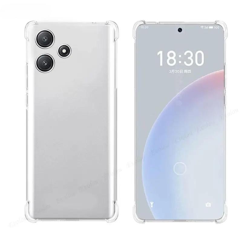 Для Tecno Spark 20 Pro Plus 20C 10 9T 8P 7P 6 Airbag Мягкий силиконовый противоударный чехол для Spark GO 2024 23 Прозрачная матовая крышка