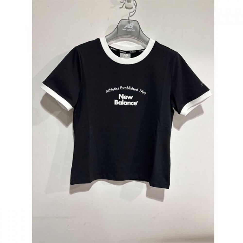 New Balance Футболка с коротким рукавом W Ringer nbnef2W512 черная