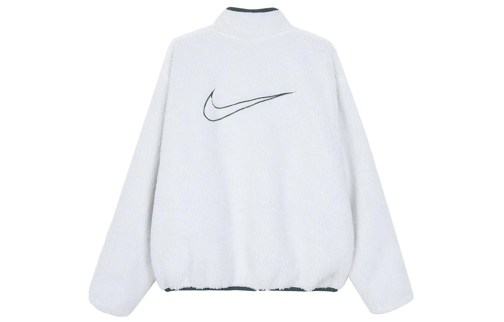 Nike Jackets Men's White Stand Collar Moderate Reversible FV8588-133