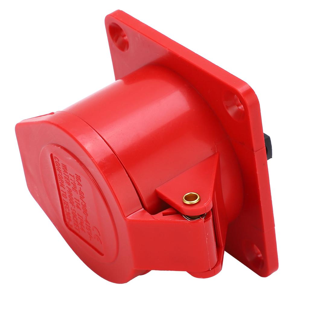 16A 4Pin Industrial Socket 3 Phase IP44 Waterproof Explosion Proof Concealed Installation 380-415V 3