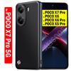 Противоударный чехол Funda для POCO X7 Pro 5G Чехол Роскошный чехол из искусственной кожи и твердого пластика для Xiaomi POCO X7 X6 X5 X4 Pro F6 Pro Capa