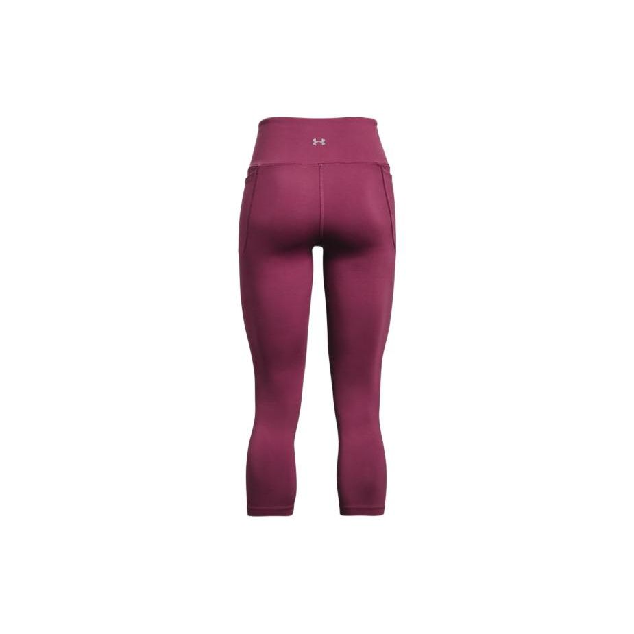 Under Armour Однотонные эластичные облегающие спортивные брюки для фитнеса женские плавки кварцево-розового цвета 1355915-678