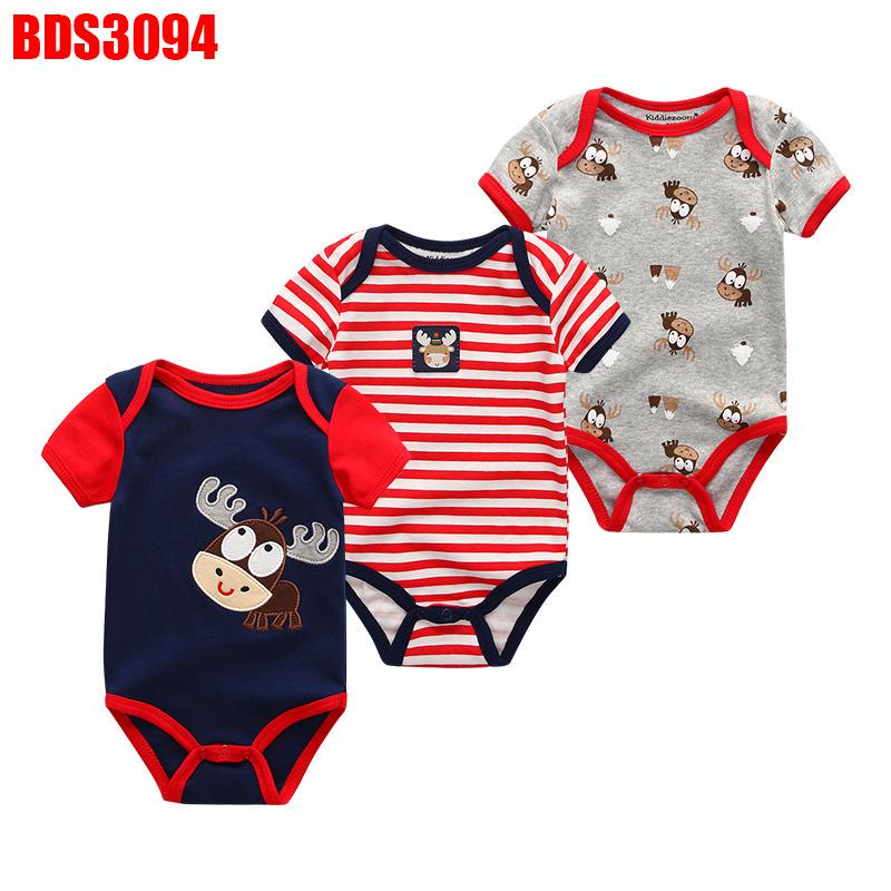 Одежда для новорожденных мальчиков и девочек, хлопковые ромперы