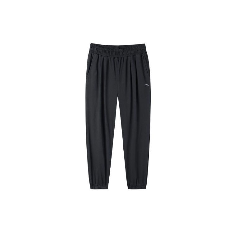 Anta Loose Breathable Cuffed Sweatpants Men Bottoms Black 952128744-1