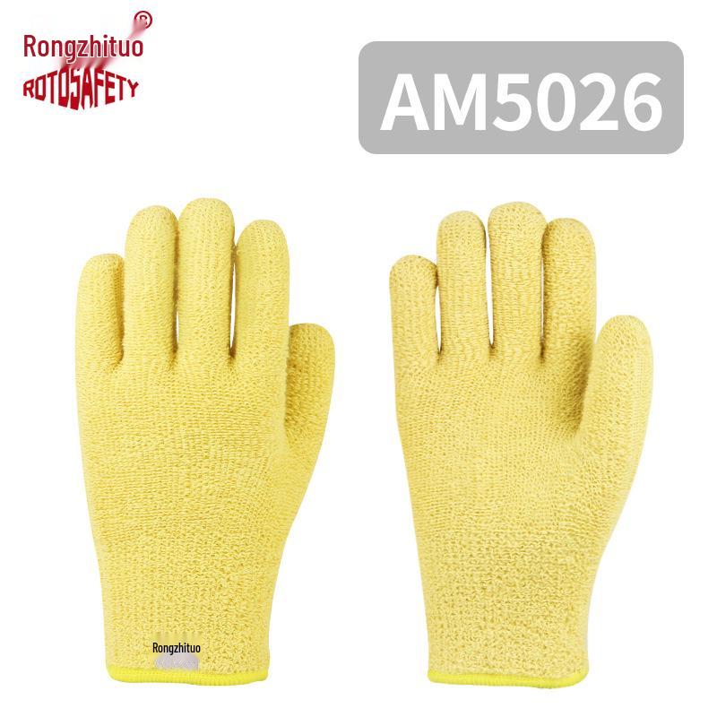 Огнеупорные Термостойкие Гибкие Арамидные Перчатки - Защита от Высоких Температур и Порезов
