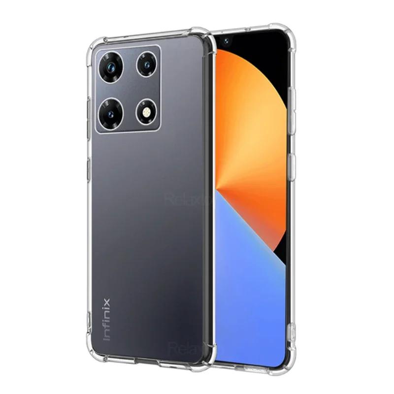 Для Tecno Pova 6 NEO 6 Pro 5 4 Pro Мягкий силиконовый противоударный чехол для телефона Tecno Pova Neo 3 Прозрачный матовый чехол из ТПУ