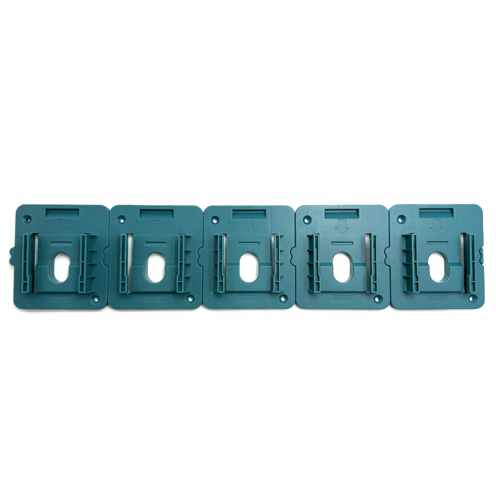 1-10PCS Battery Holder Mount Compatible for Bosch/Makita 18V Battery Dock Holder Fit for BL1860 BL1850 BL1840 BL1830 Batteries