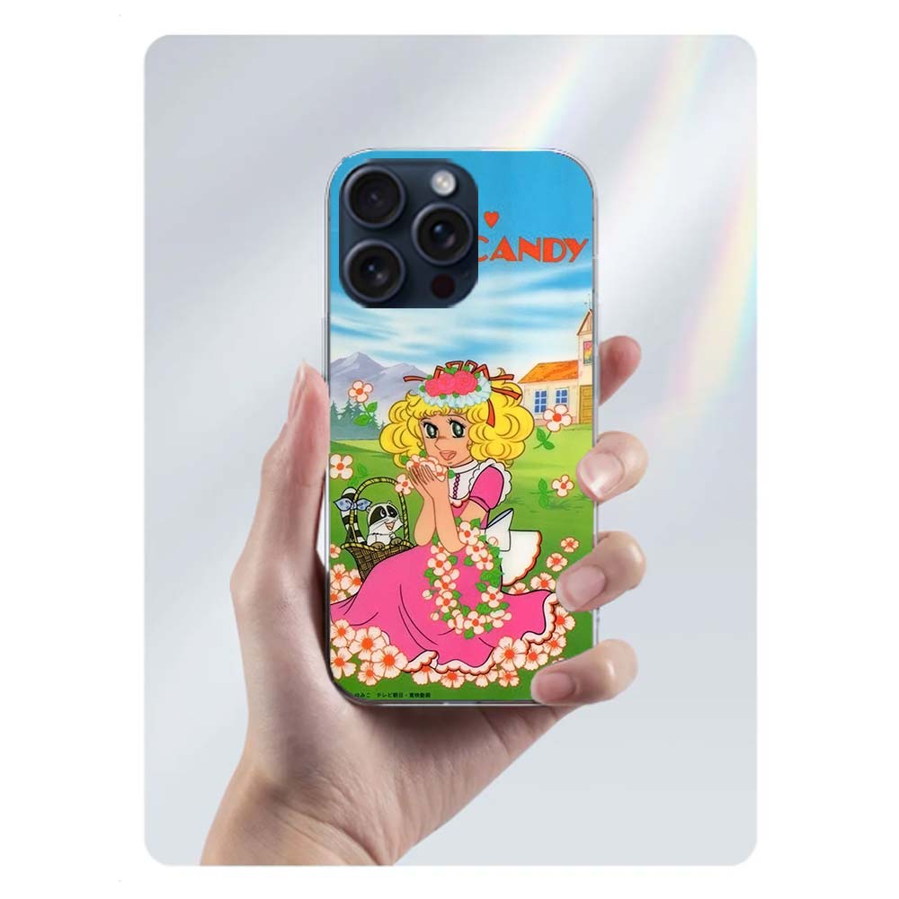 Anime Candy Candy Capa Phone Case For Iphone 17 Air 16 Pro Max 15 12 Pro 14 Plus 17E 16E 11 13 Mini Cover Cases Fundas Cell Clea