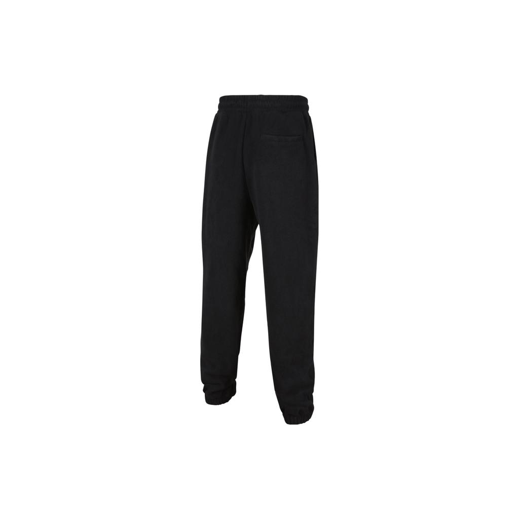 Jordan MJ Essentials Solid Color Drawstring Casual Jogger Pants Kids Bottoms Black FZ1802-010